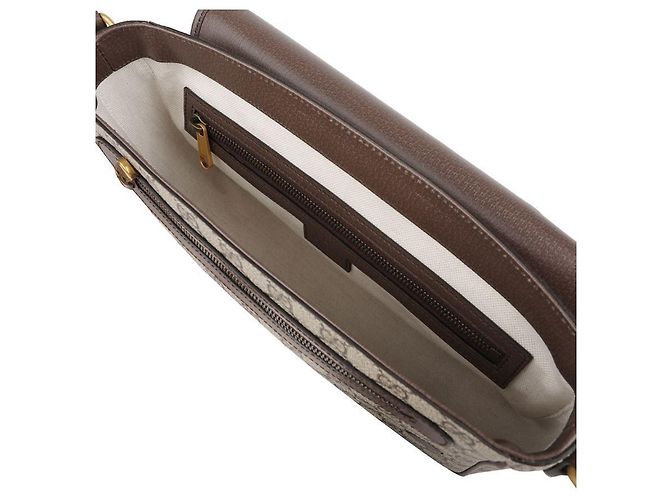 Gucci Borsa Messenger Media Opidia Marrone - vista 8