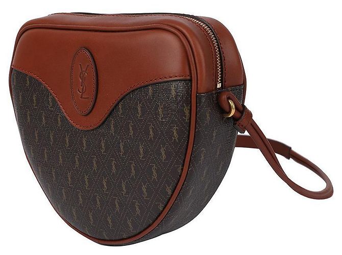 Saint Laurent Monogram Guer Tasche Braun - Ansicht 4