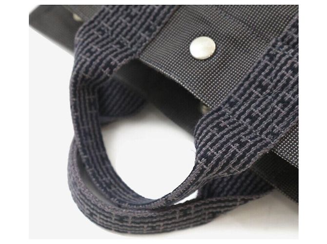 Hermès Borsa da lavoro Huruuto PM in tela carbone Nero - vista 6