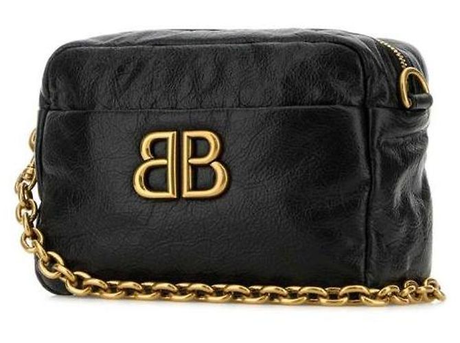 Camera Balenciaga Bolso para cámara Monaco XS Negro - vista 5