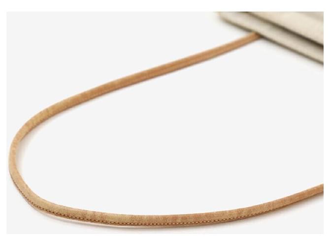 Hermès Borsa Alin Canvas Beige Marrone - vista 5