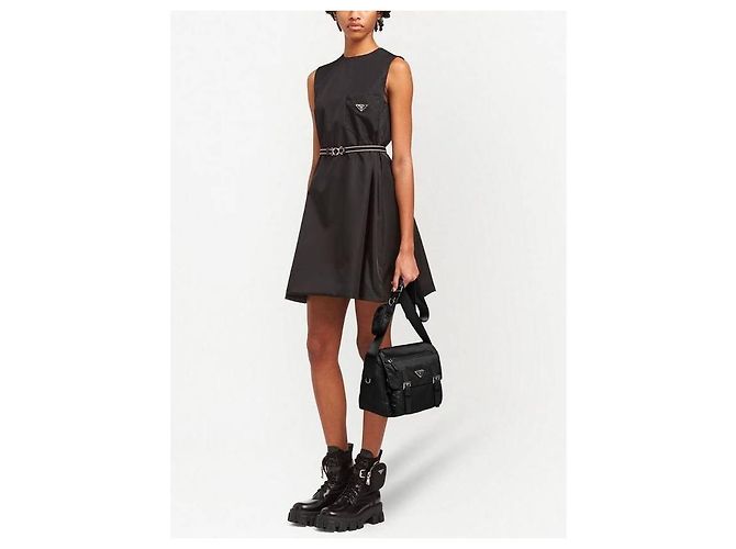 Prada Bolsa de ombro de nylon - vista 5