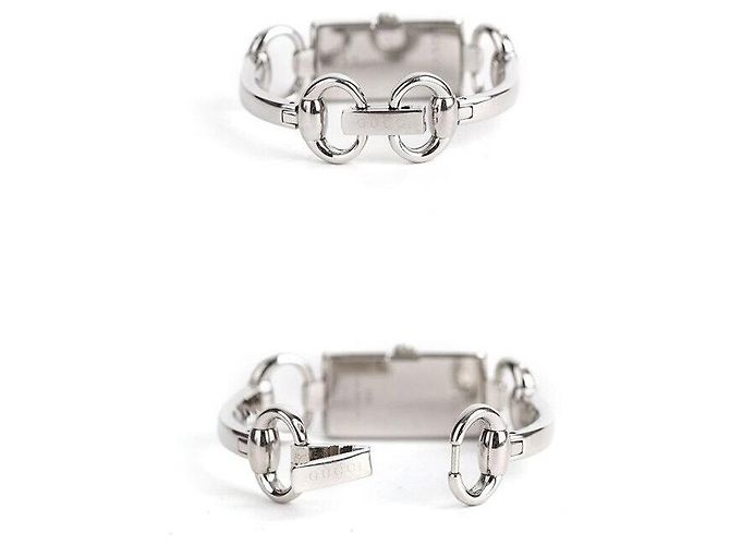 Gucci Diamantarmband aus schwarzem Stahl - Ansicht 4
