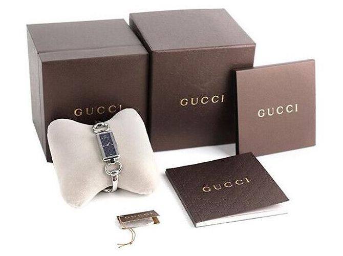 Gucci Diamantarmband aus schwarzem Stahl - Ansicht 7