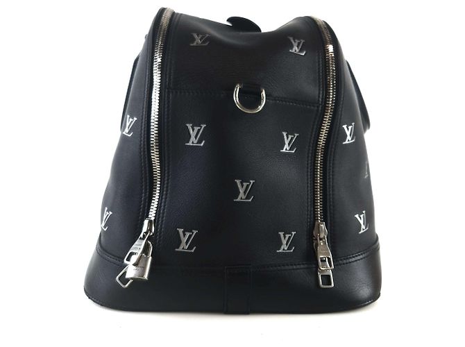Louis Vuitton Borsa da viaggio Alma in monogramma argento - vista 3