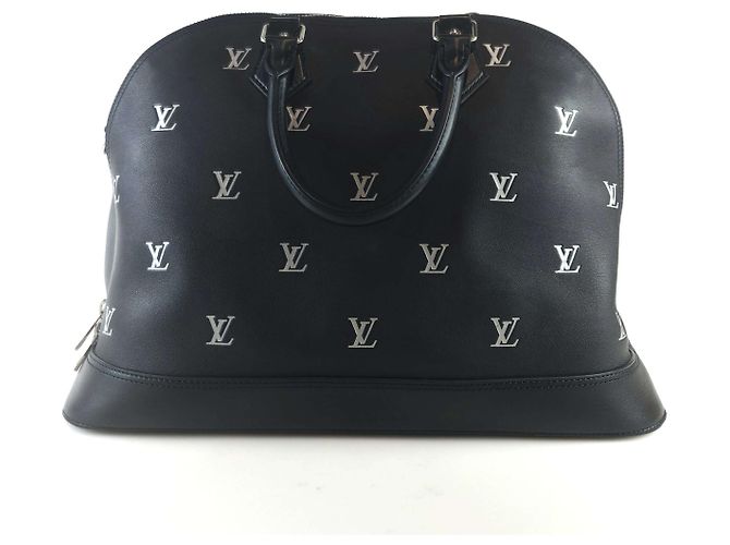 Louis Vuitton Borsa da viaggio Alma in monogramma argento - vista 4