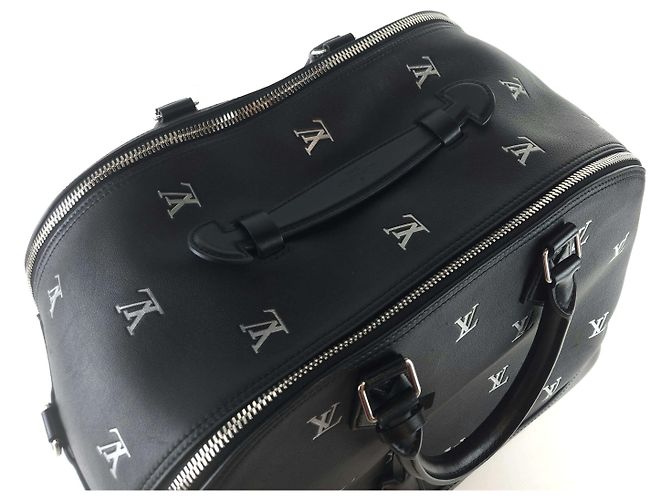 Louis Vuitton Borsa da viaggio Alma in monogramma argento - vista 5