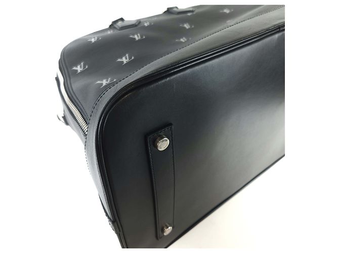 Louis Vuitton Borsa da viaggio Alma in monogramma argento - vista 7