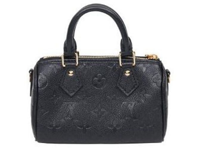 Louis Vuitton Schwarze Empreinte Nano Speedy Tote Bag - Ansicht 3