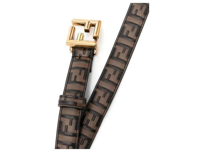 Fendi Cinto de couro quadrado - Ansicht 5