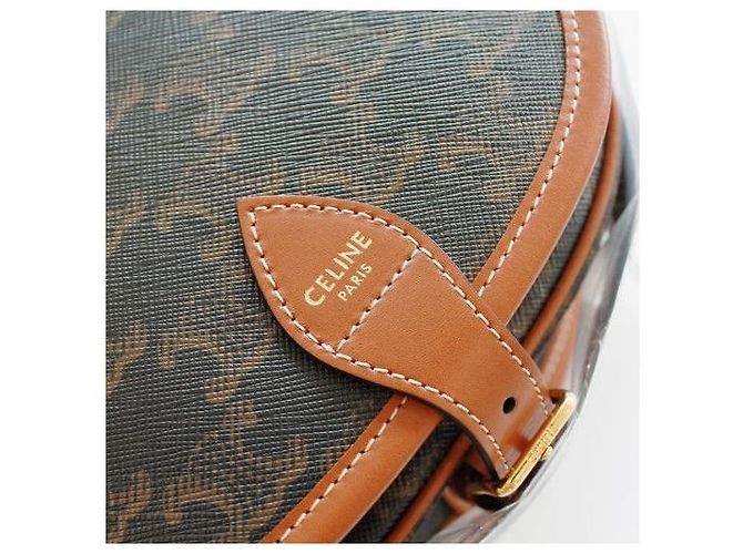 Céline Borsa a Spalla Polka Triomphe Media Marrone - vista 7