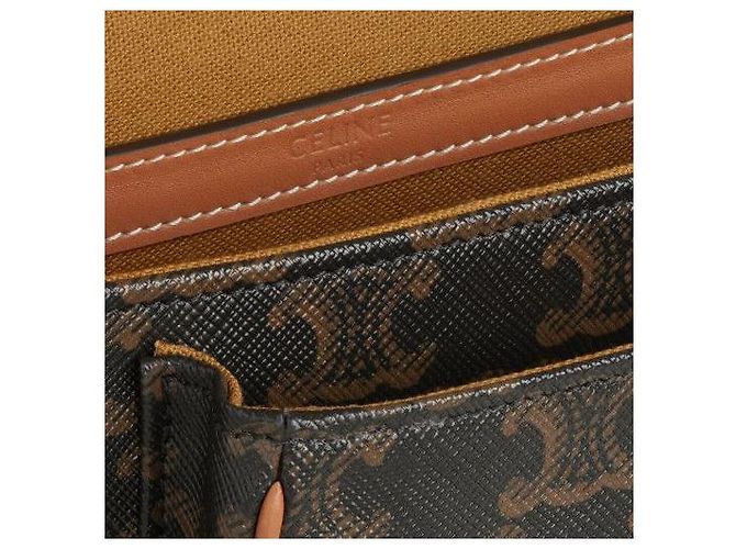 Céline Borsa a Spalla Polka Triomphe Media Marrone - vista 9