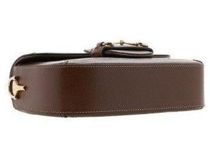 Gucci Borsa a spalla con catena Horsebit per donne Marrone - vista 7