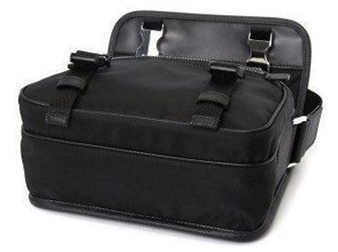 Prada Borsa a tracolla Rynylon nera Nero - vista 5