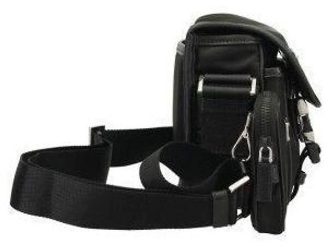Prada Borsa a tracolla Rynylon nera Nero - vista 6