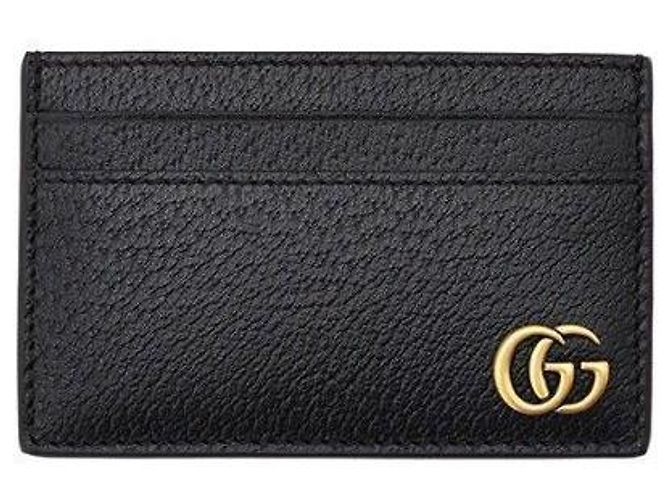 Gucci Tarjetero GG Marmont Negro - vista 2