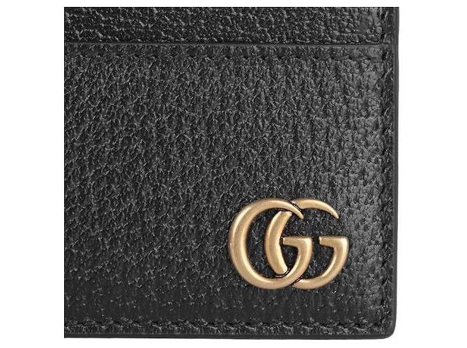 Gucci Tarjetero GG Marmont Negro - vista 3