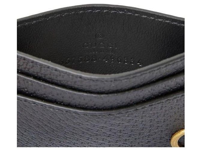 Gucci Tarjetero GG Marmont Negro - vista 4