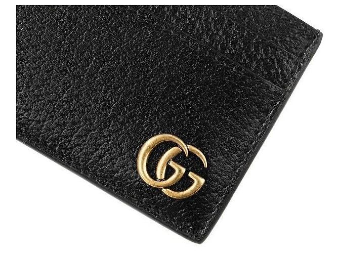 Gucci Tarjetero GG Marmont Negro - vista 5