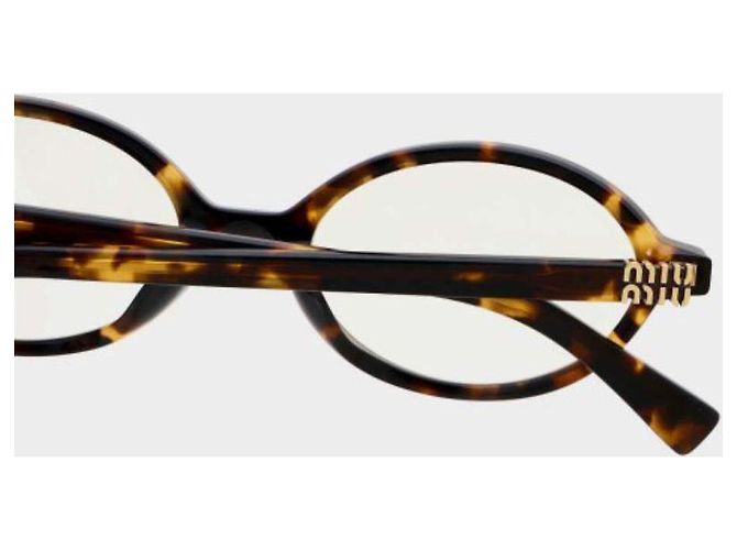 Miu Miu Occhiali da sole Havana SOLE Nero - vista 9