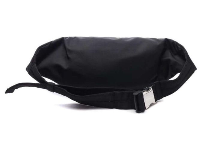 Prada Belt bag in nylon con logo triangolare nero - vista 9