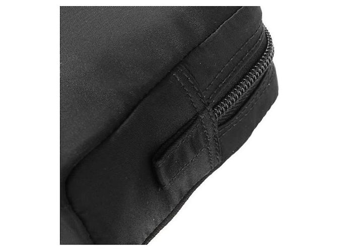 Prada Pochette con Logo Pocono Triangle Nero - vista 5