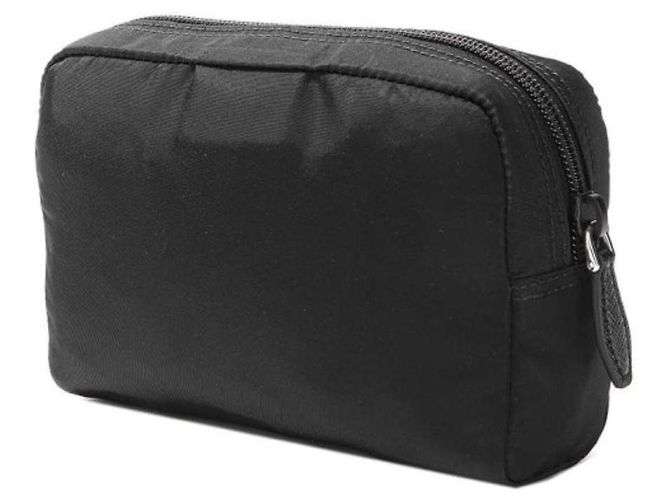 Prada Pochette con Logo Pocono Triangle Nero - vista 6
