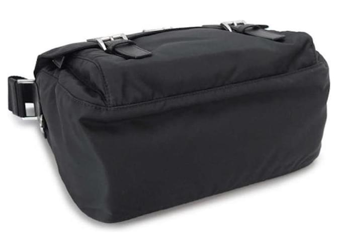 Prada Borsa a spalla Re-Nylon nera Nero - vista 13