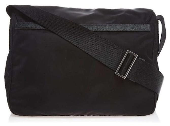 Prada Borsa a spalla Re-Nylon nera Nero - vista 14