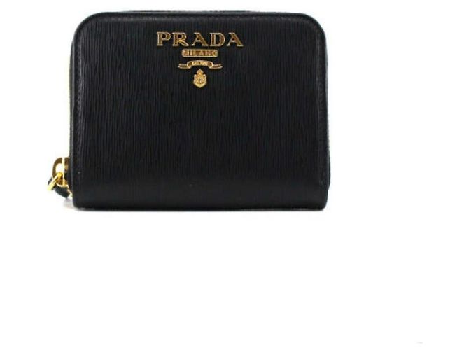 Prada Portafoglio Vitello Move Nero - vista 2