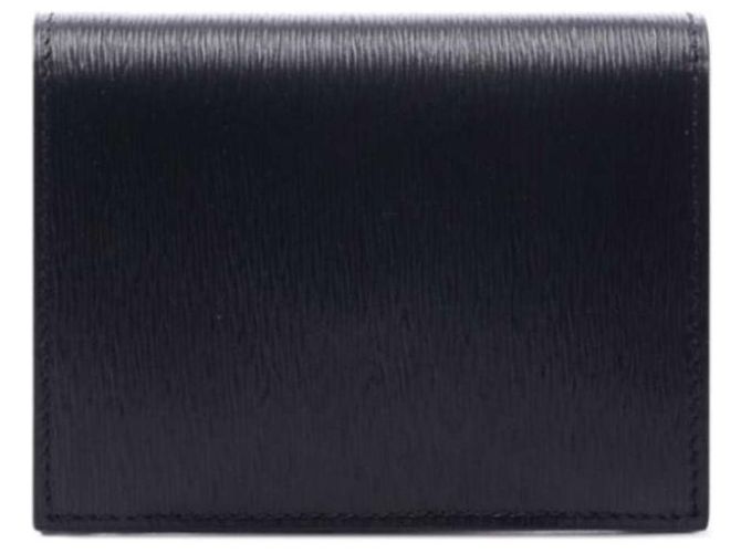 Prada Vitello Folding Wallet Black stamp: - view 3