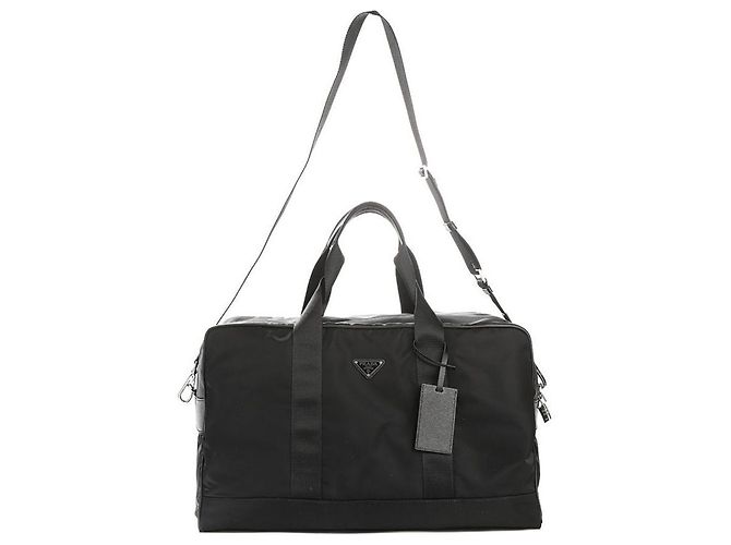 Tote Prada Pocono Reisetasche Schwarz - Ansicht 13