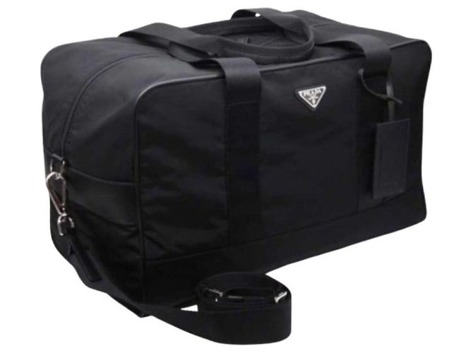 Tote Prada Pocono Reisetasche Schwarz - Ansicht 4