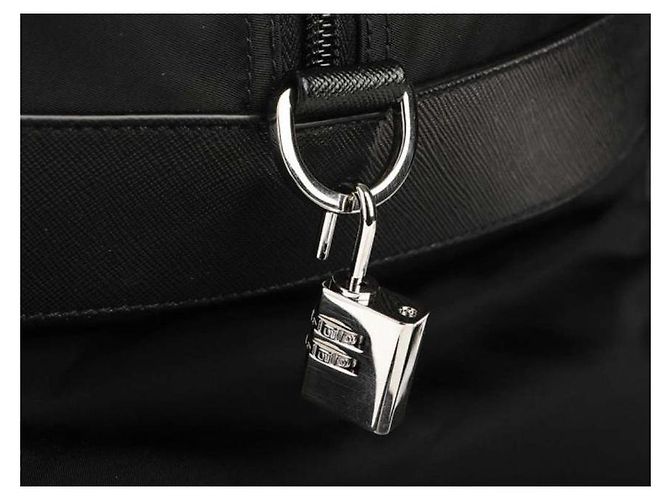 Tote Prada Pocono Reisetasche Schwarz - Ansicht 6