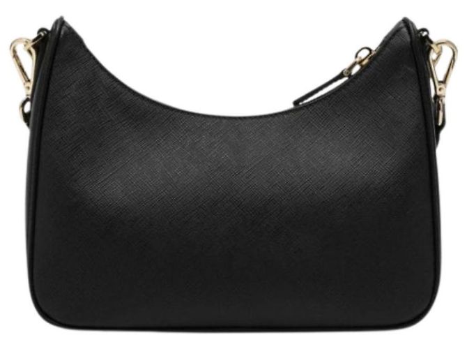 Prada Borsa a Spalla Logo Triangolo Riedizione Nera NZV Nero - vista 3