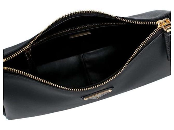 Prada Borsa a Spalla Emme Media Nero - vista 6