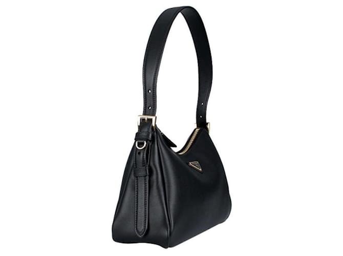 Prada Borsa a Spalla Emme Media Nero - vista 8