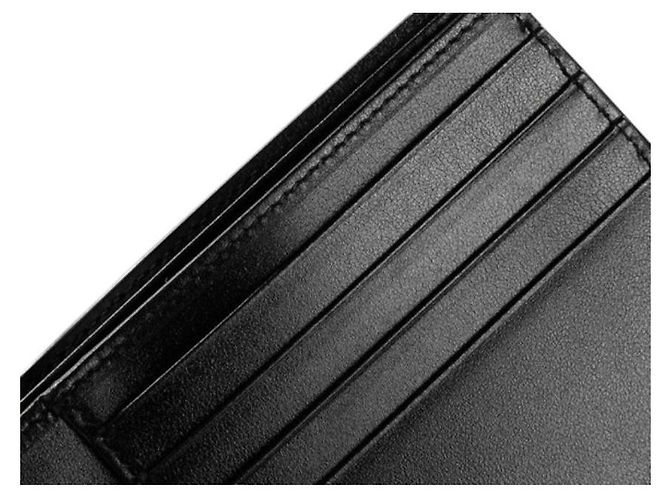 Prada Saffiano-Leder Geldbörse schwarz - Ansicht 5