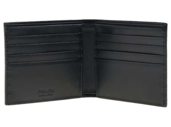Prada Saffiano-Leder Geldbörse schwarz - Ansicht 6