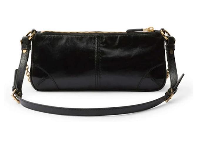 Prada Borsa a Spalla Media ReEdition Nero - vista 6
