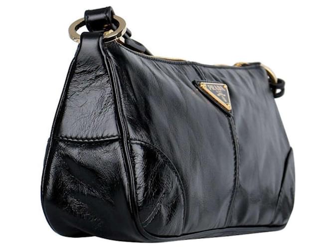 Prada Borsa a Spalla Media ReEdition Nero - vista 9