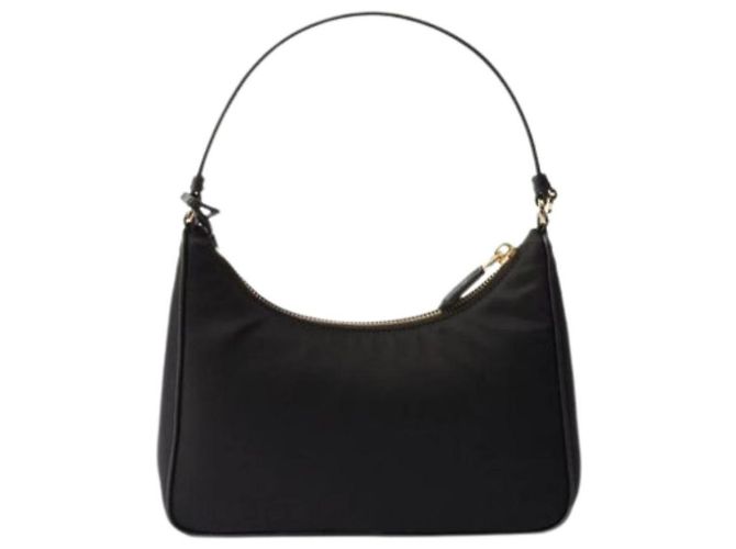 Prada Borsa Mini in Nylon Re-edizione Nero - vista 3