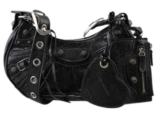 Balenciaga Borsa a Spalla Le Cagole XS Nera per Donne Nero - vista 3