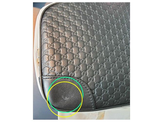 Gucci Borsa Disco Microssima Ristrutturata Nera Nero - vista 2