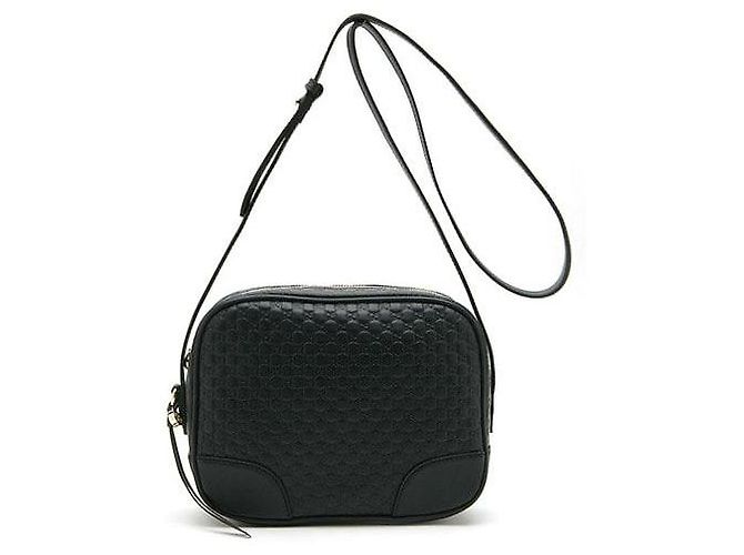 Gucci Borsa Disco Microssima Ristrutturata Nera Nero - vista 4