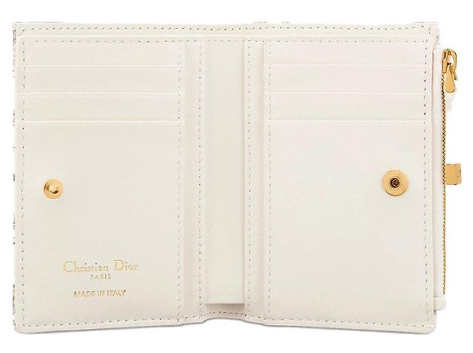 Dior Cartera Caro Dahlia Dorado - vista 3