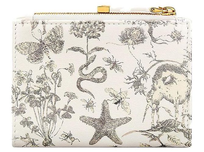 Dior Cartera Caro Dahlia Dorado - vista 4
