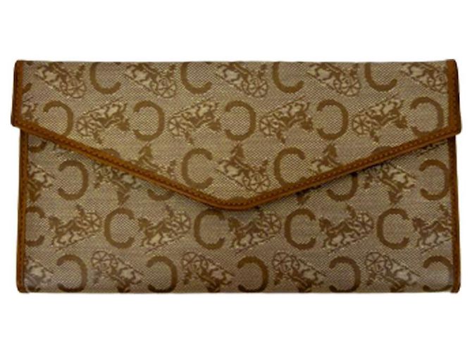 Céline CELNE Vintage Long Wallet Brown - view 2