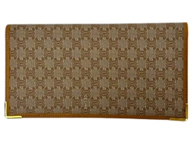 Céline CELNE Vintage Long Wallet Brown - view 3