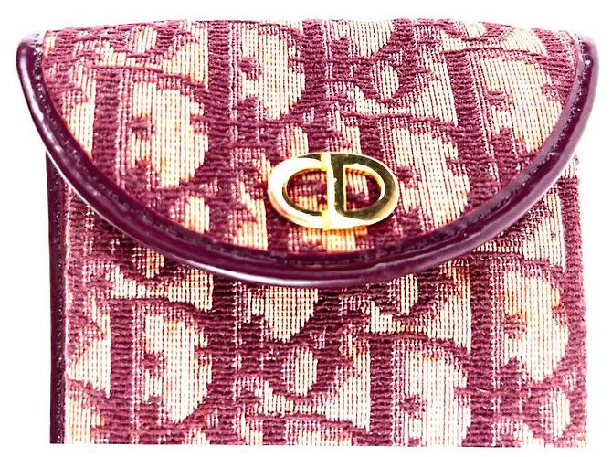 Dior Astuccio per penna Montaigne Oblique Christian Rosso - vista 5
